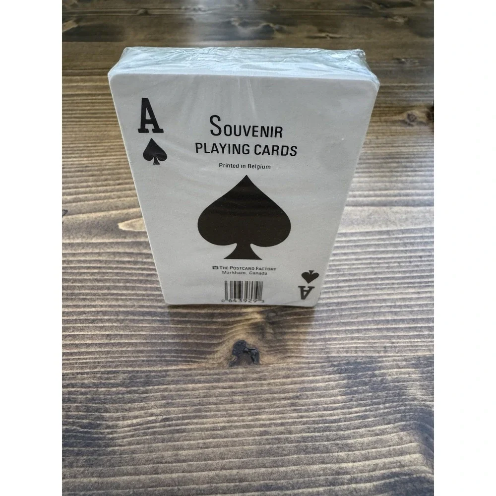 Vintage Canadian Pacific Playing Cards Sealed Rockies Souvenir‎ Deck